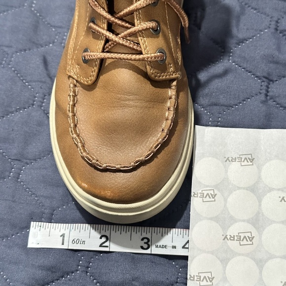 Brown Tan Boots Lace Up combat boots fall size 6 womens leather autumn - Picture 13 of 14